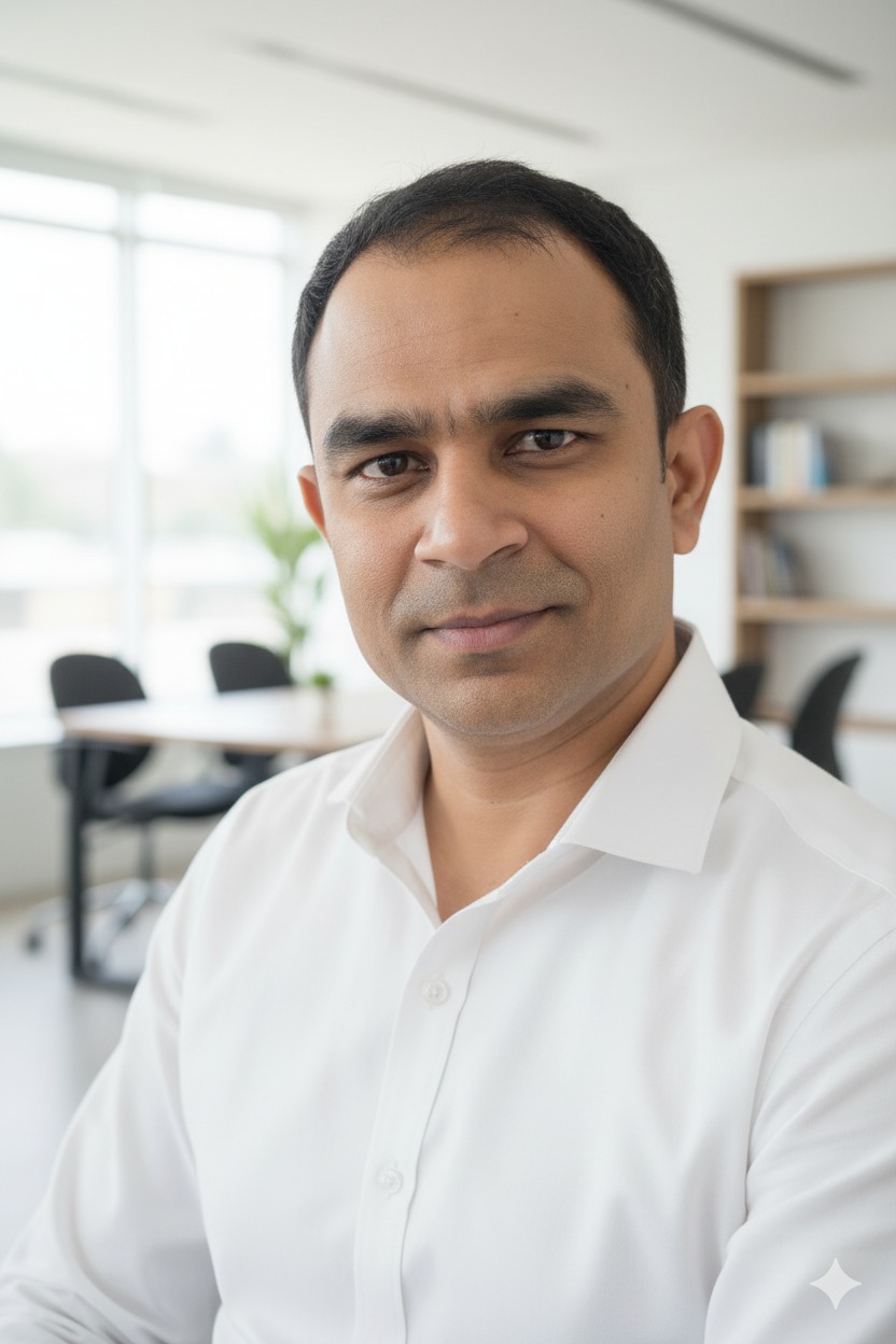 Sumedh Kumar Chahande, author of Pratidhwani